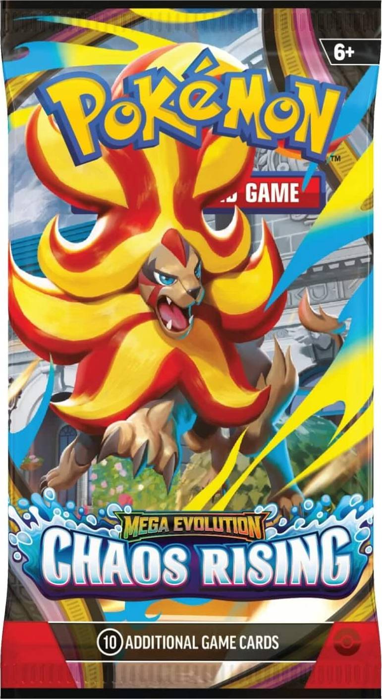Pokémon Mega Evolution Chaos Rising Booster