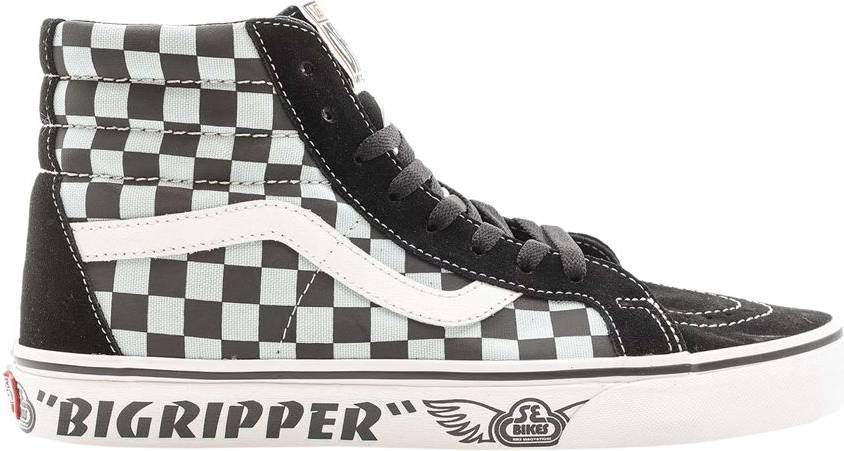 Se bikes Vans Sk8-Hi Reissue Big Ripper Reflective Checkerboard - Black