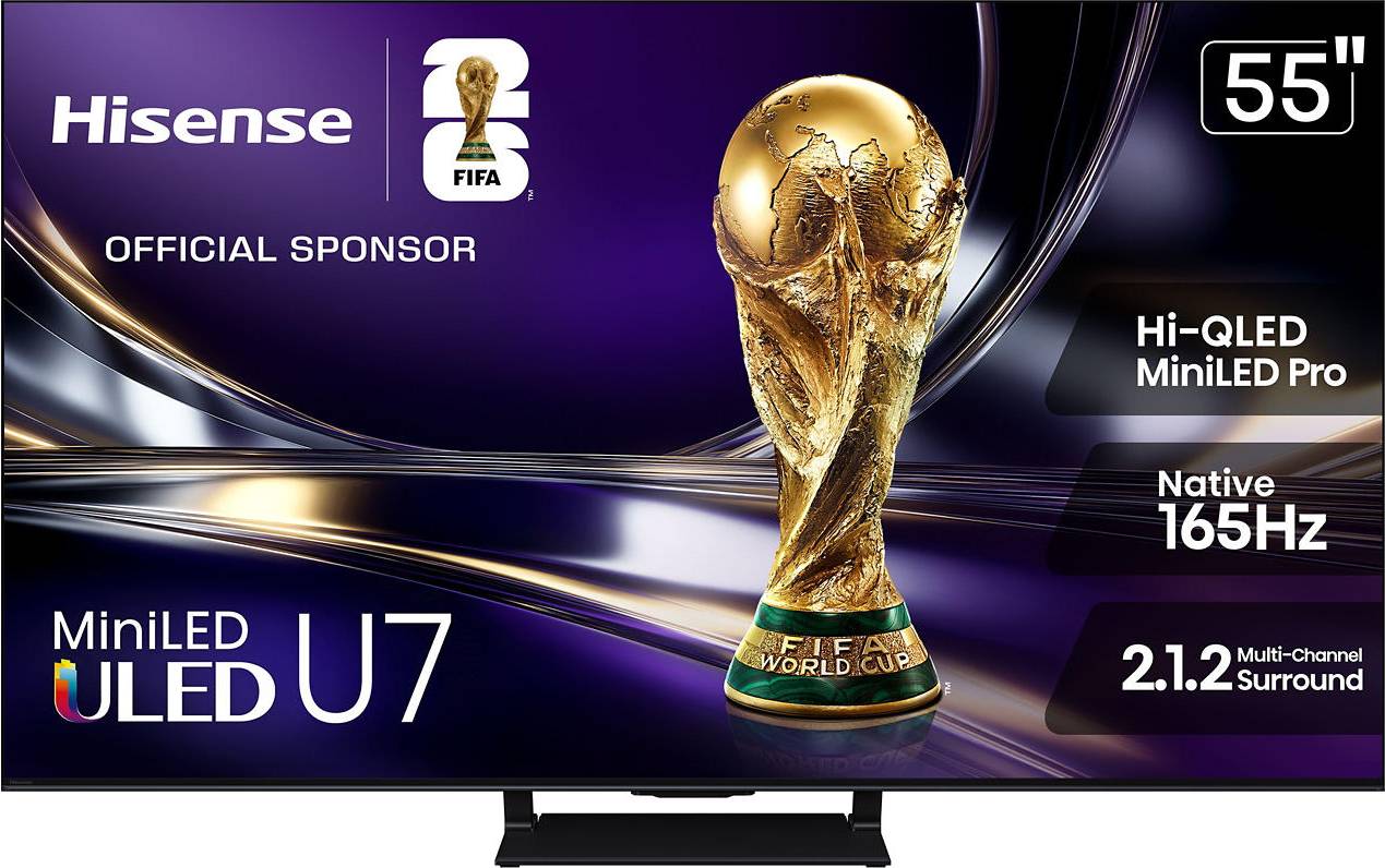 Smart tv 55" Hisense 55 Inch Class U75 Series ULED Mini-LED Smart TV