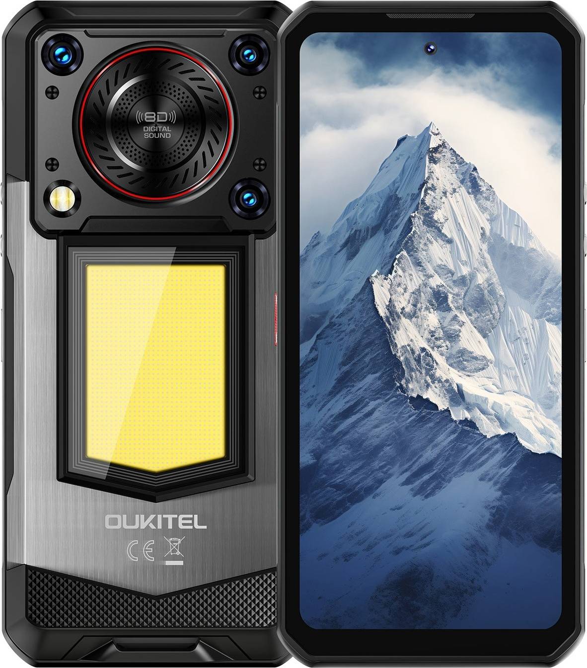 Oukitel WP56 5G Rugged Phone LED Light