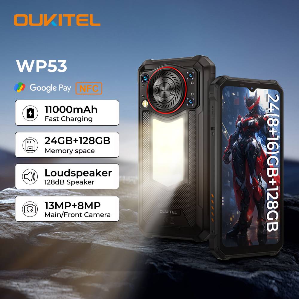 Oukitel WP53 Rugged Android Smartphone