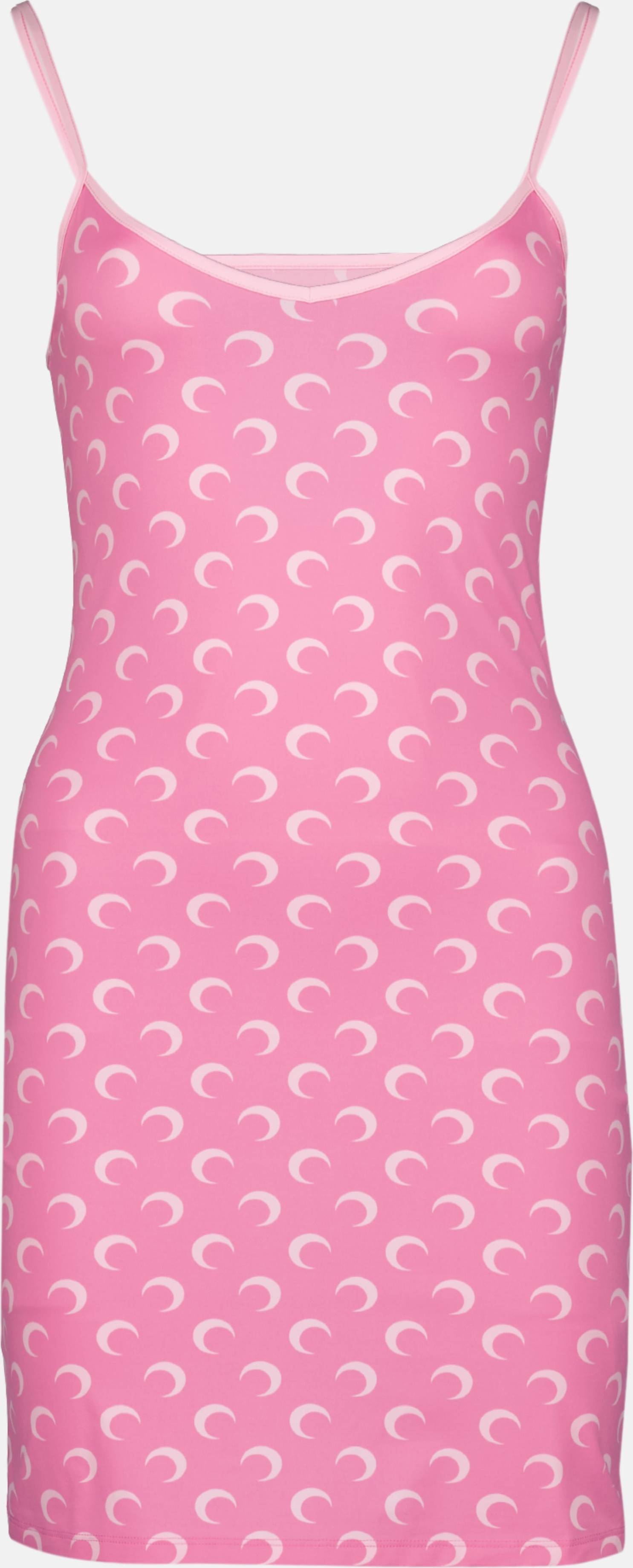 Marine Serre Mini Robe Moon Rose