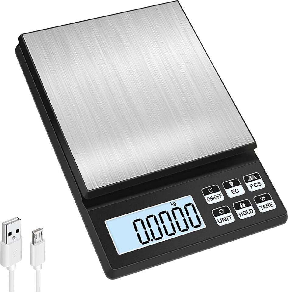 Typecat Digital Kitchen Scale 5Kg Rechargeable