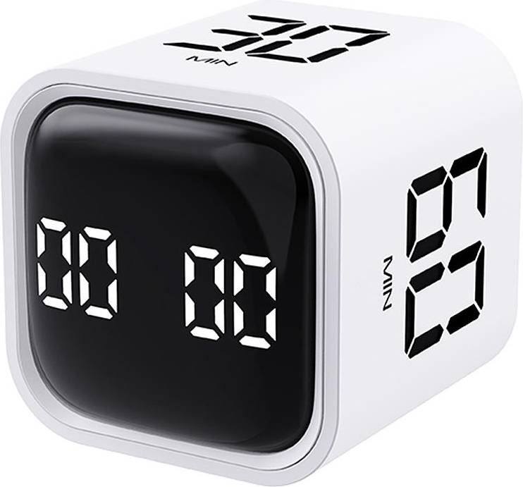 Cube timer Tomtop Jms Portable Cube Timer Gravity Sensor Rotating