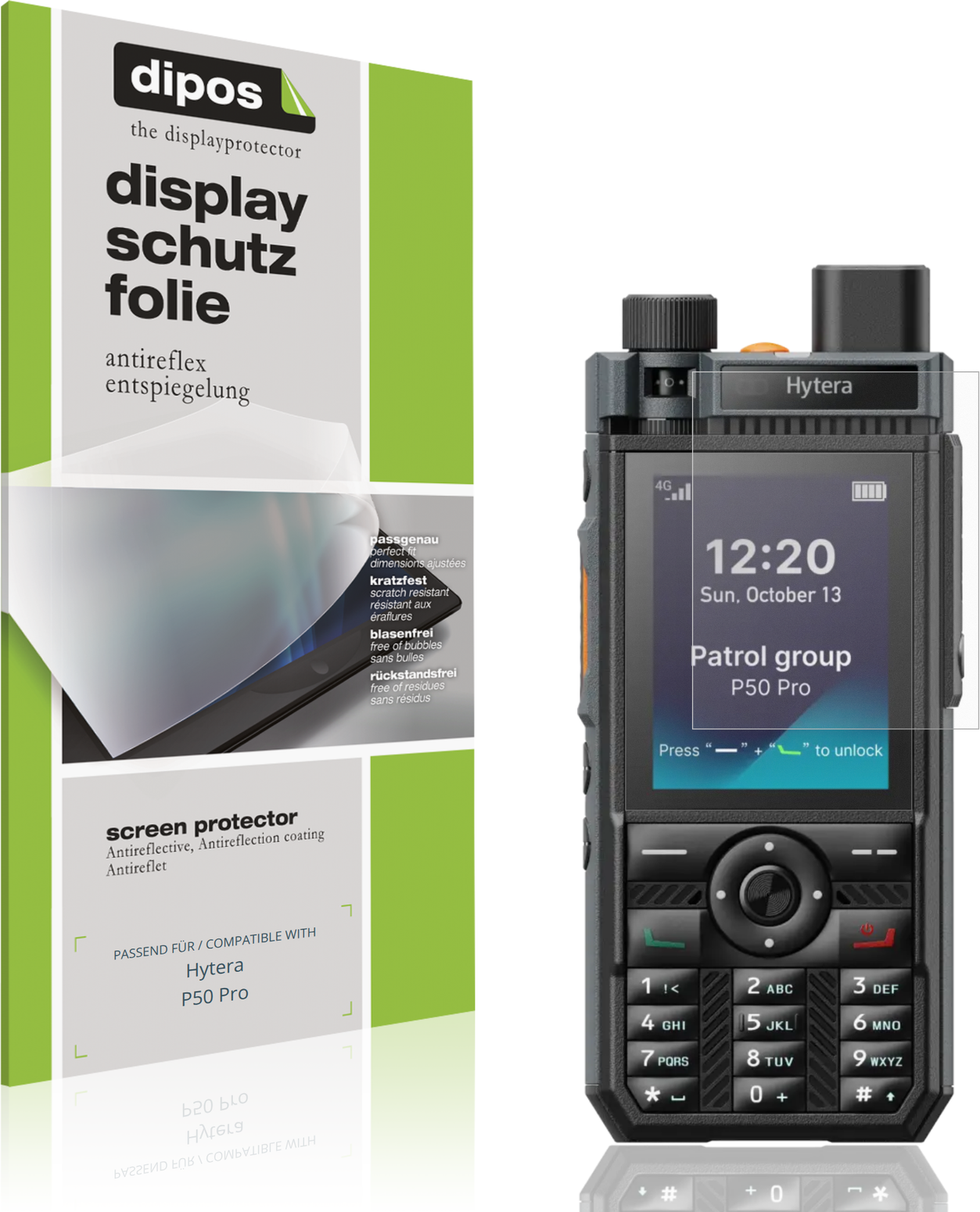 Dipos Screen Protector For Hytera P50 Pro