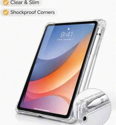 Shein Transparent Tablet Protective Case