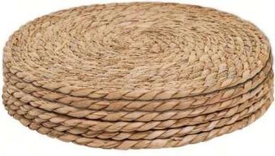 Shein 6pcs Set Woven Rattan Placemats 12 Inch Place Mat Multicolor