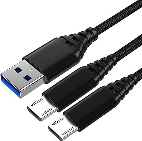 Sony playstation 4 slim PS4 Controller Charger Cable 2 Pack