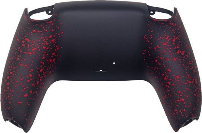 Ps5 controller red Zandona Bottom Back Shell Non-Slip Rear Housing PS5 Controller