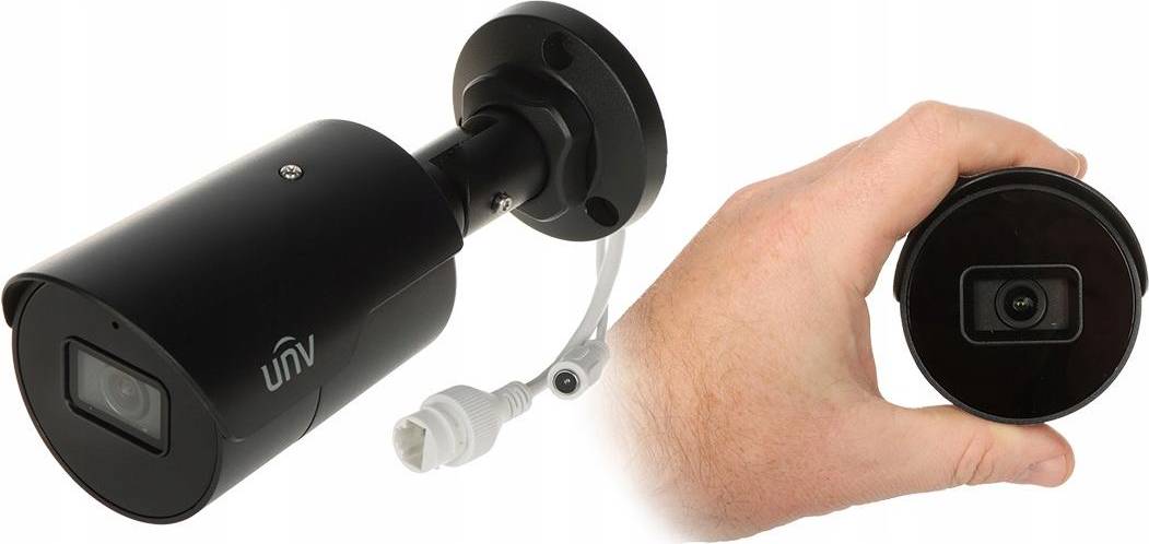 Uniview IPC2124LE-ADF28KM-H-BLACK 4MP IP Security Camera