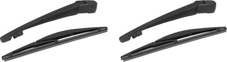 Typecat 2pcs 255mm 10 Inch Car Rear Wiper Blades