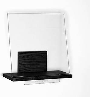 Display Multi LP Vinyl Skivhylla Svart