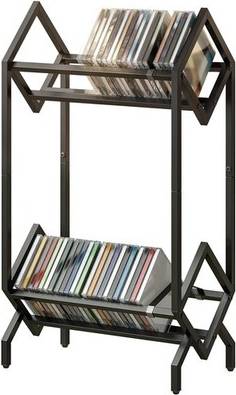 Homcom 50 Cd 2-Tier Metal Storage Rack