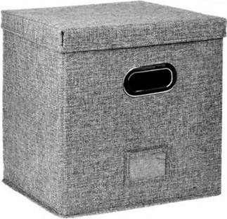 B&Q Record Storage Box 50 Record 12 Inch