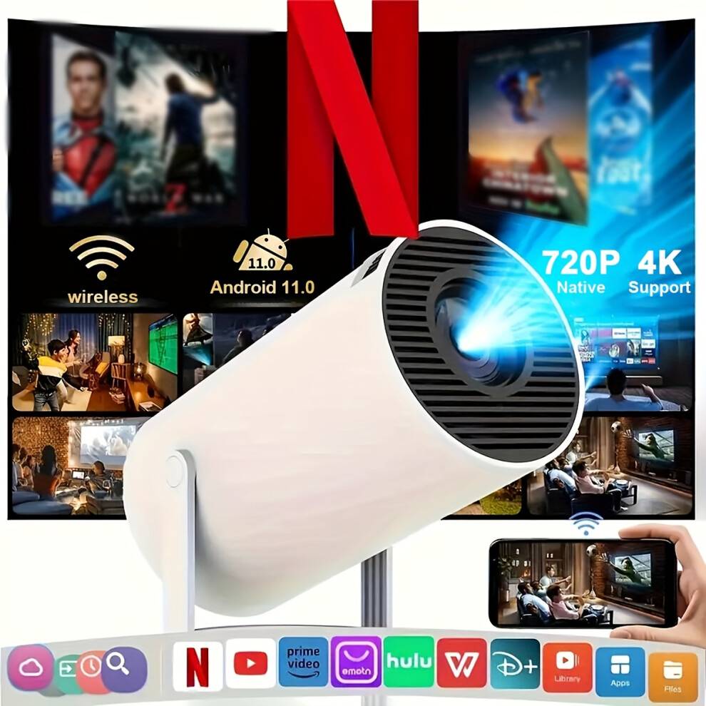 Hy300 HY300 Compact Projector That Can Decode