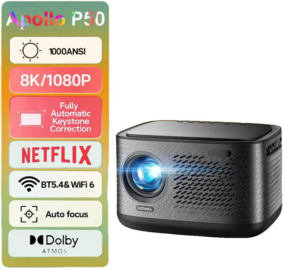OEM Apollo P50 Projecteur Résolution Native
