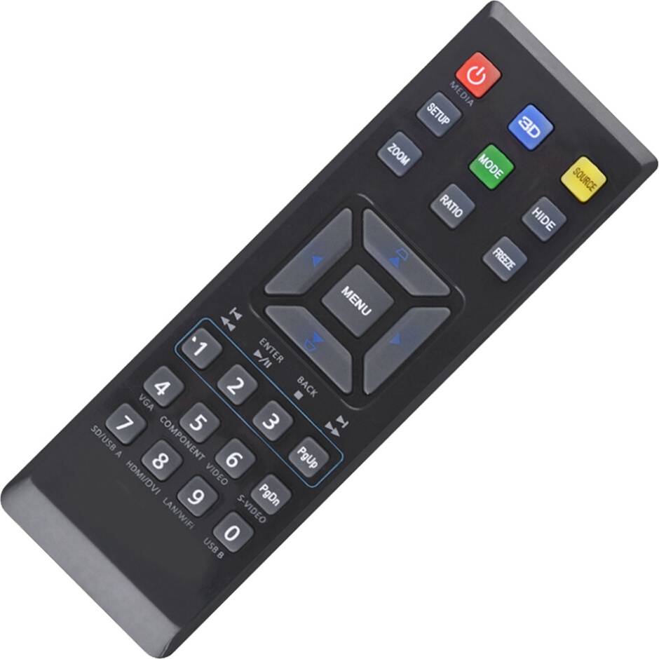 Saudism Replace Remote Control Projector V12S