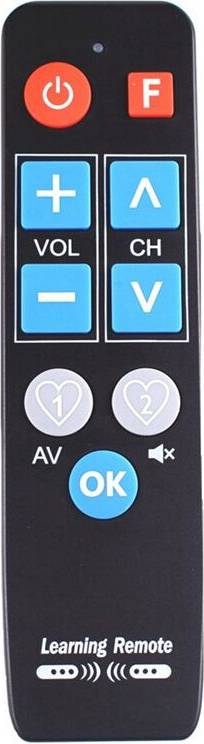 Typecat Universal IR Learn Remote Control 9 Buttons