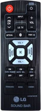 LG Nb2540 Sound Bar Remote Control