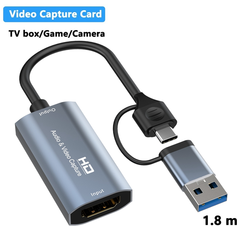 4K HDMI Compatible Type-C USB Video Capture Card