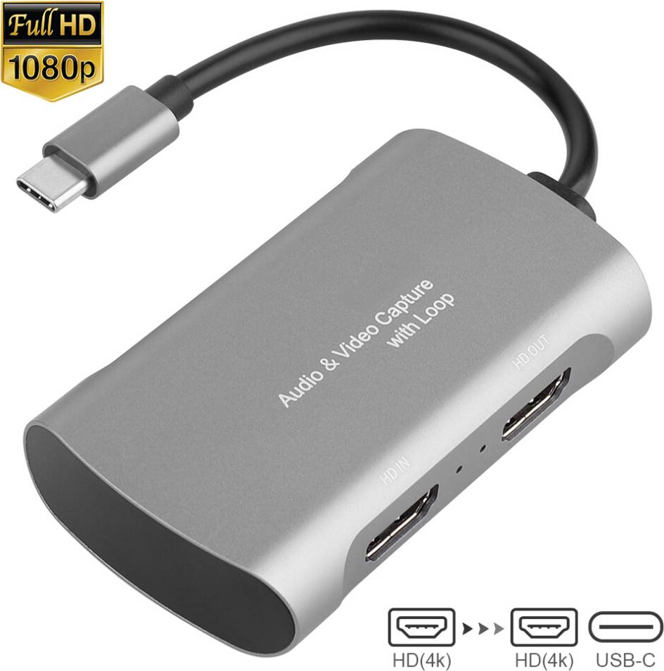 Capture card for streaming Capture Card For PS5 Switch Xbox Live Streaming Video Recorder