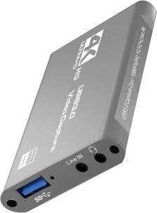 Sodial 4K Compatible Video Capture Card Loop Out