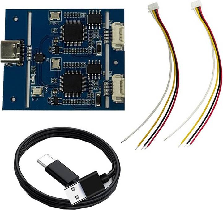 Zandona 2 Channel AV CVBS Video USB Capture Card Module