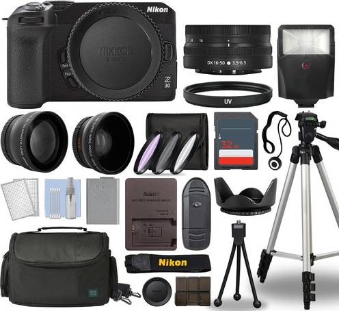 Nikon camera Nikon Z30 Mirrorless Camera Body Kit