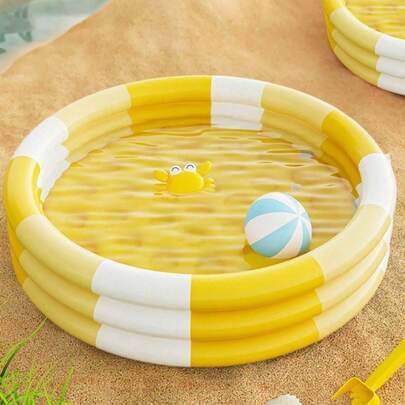 Shein Inflatable Round Swimming Pool Extra-Large Thickened