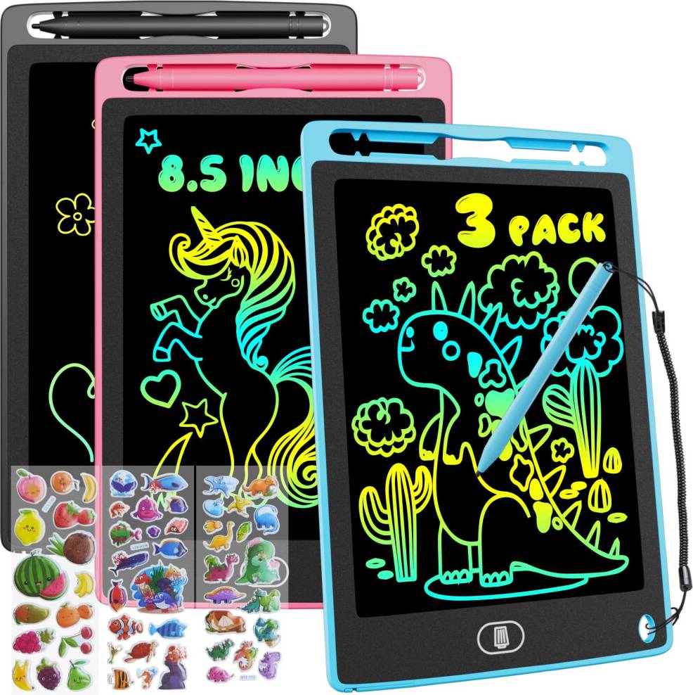 Electight 3 Pack 8.5 Inch LCD Drawing Tablet