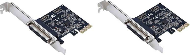 Tauoh Parallel Port DB25 25Pin PCIe Riser Card