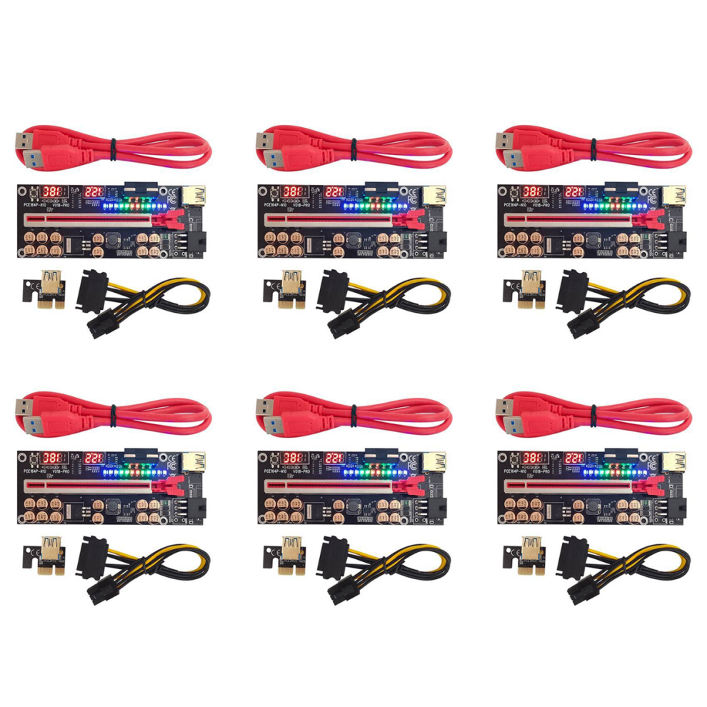 Tauoh VER018 PRO PCI-E Riser Card USB 3.0 Cable
