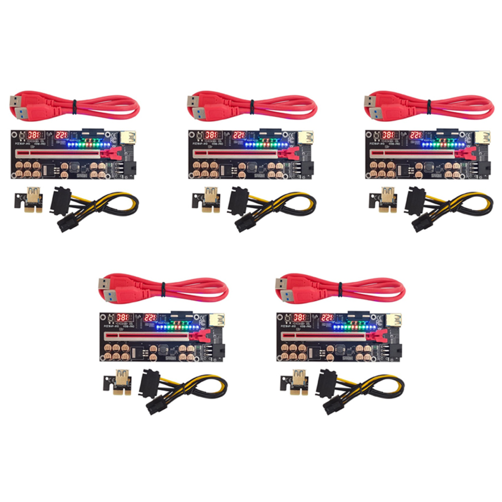 Tauoh VER018 PRO PCI-E Riser Card USB 3.0 Cable