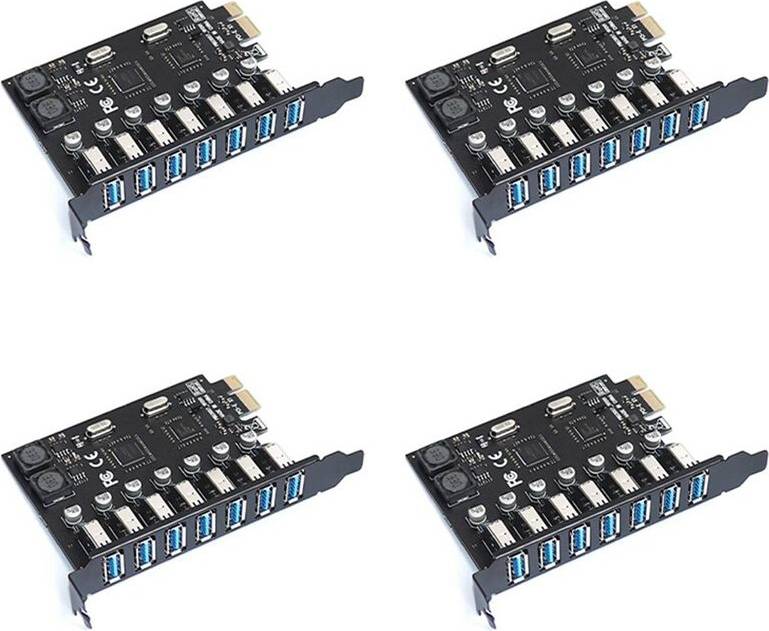 Typecat 4X USB 3.0 PCI Express Adapter Card