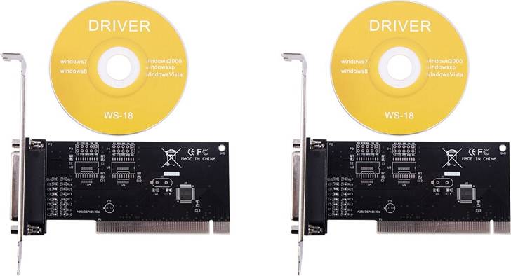 Tauoh 25Pin Parallel PCI To DB25 Printer Port Controller Card