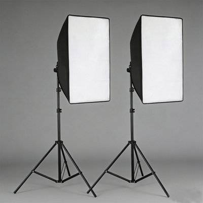 2 X 150W Softbox Lighting Kit