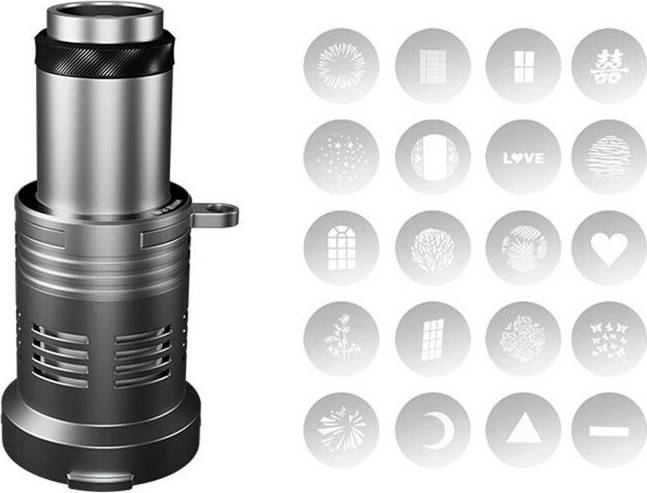 Flash Spotlight Focusing Projection Kit 20PCS Insert ML100Bi