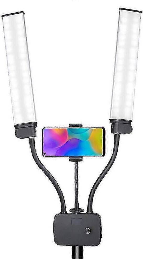 Double Arms LED Fill Dimmable Video Light