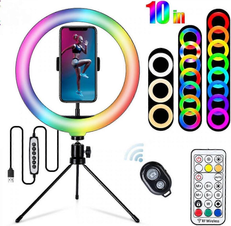 Kikidex 10 Inch Rgb Fill Light Set