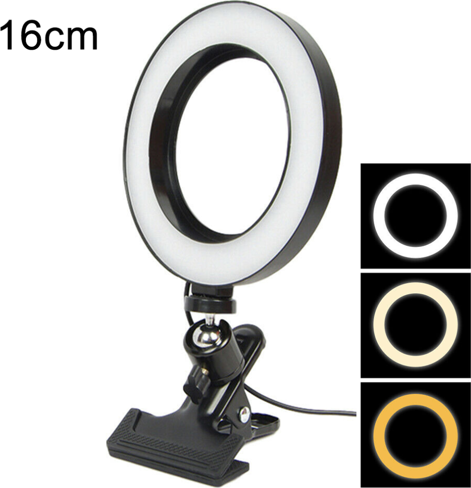 LED Ringlys Med Variabel Farvetemperatur