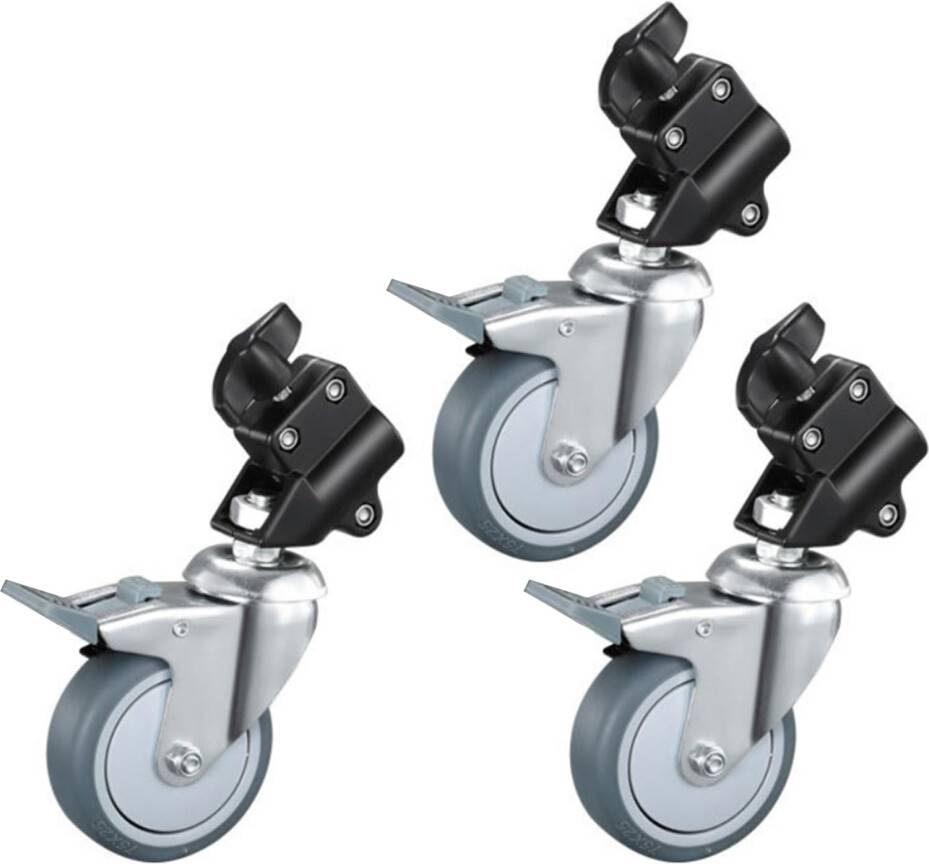 360 Degree Rotation Light Stand Caster