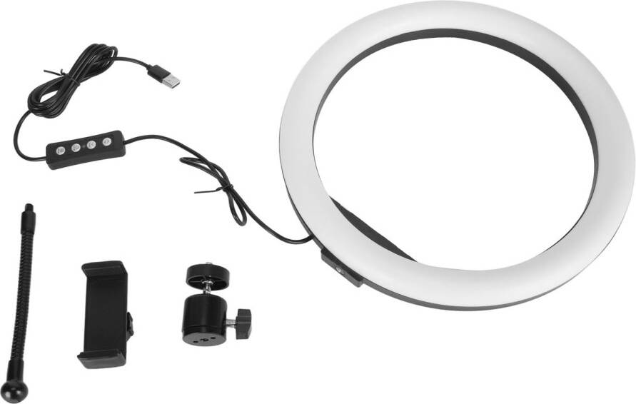 USB Powered Ring Light Brightness Control