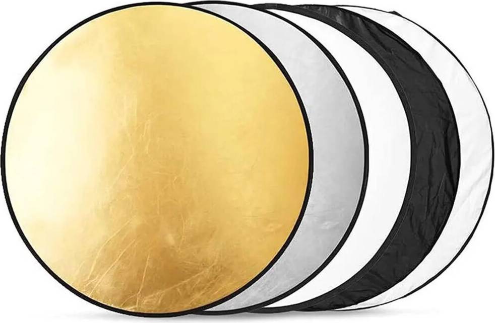 5 In 1 Portable Collapsible Round Photography Reflector