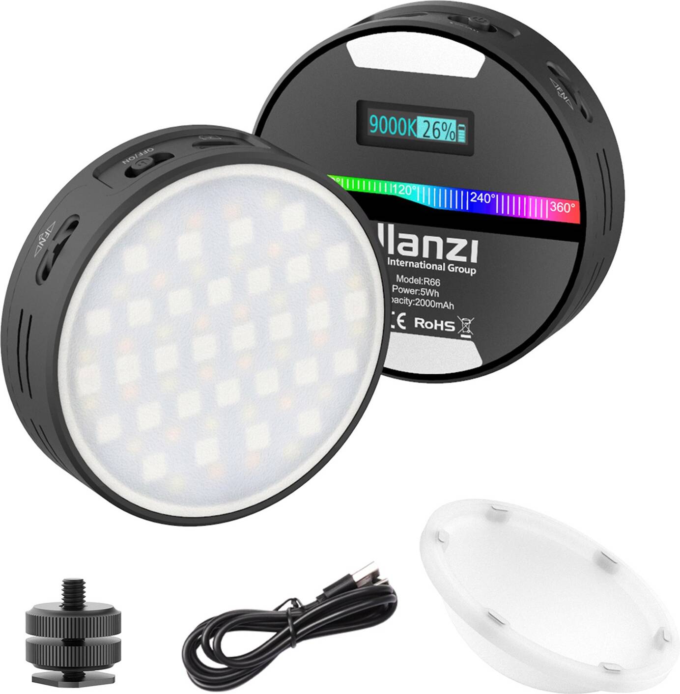 Ulanzi R66 Mini Rgb Led Video Light