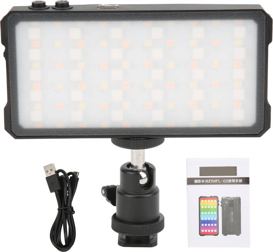 Manbily MFL-02 RGB LED Camera Light