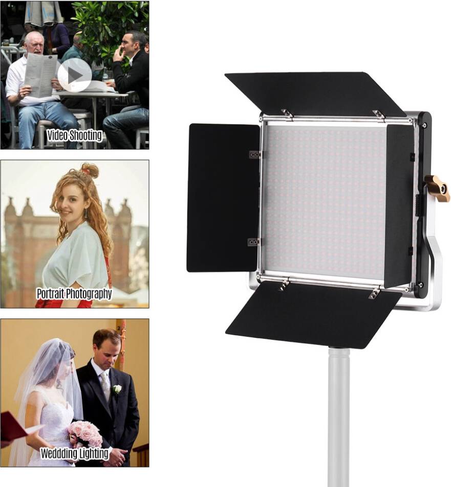 Andoer LED Video Light Panel 480LED