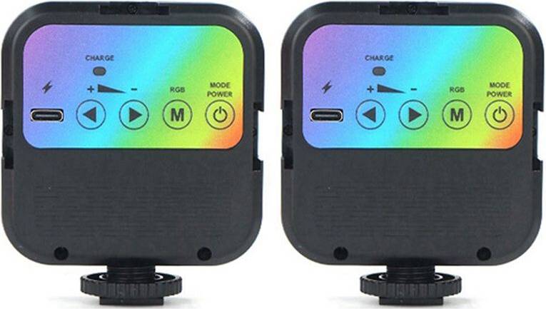 RGB Full Color Fill Light LED Portable Video Cameras