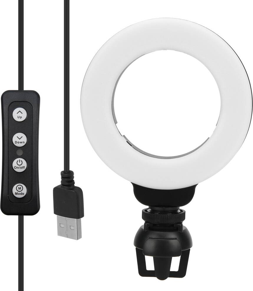 4 Inch LED Ring Light Dimmable Selfie