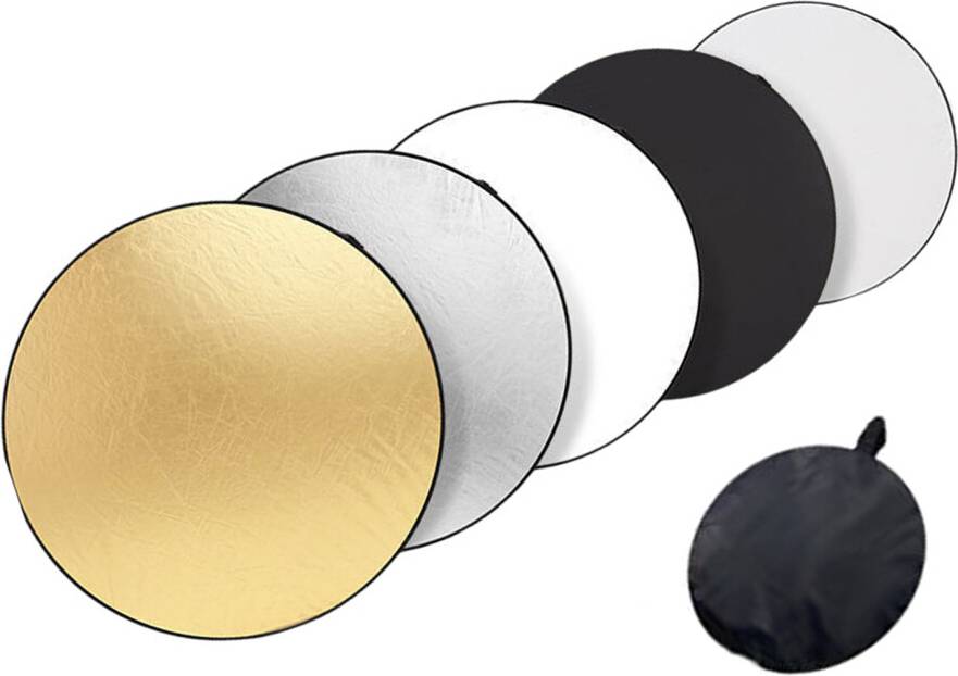 Professional Foldable Camera Reflector 5 Adjustable 60cm