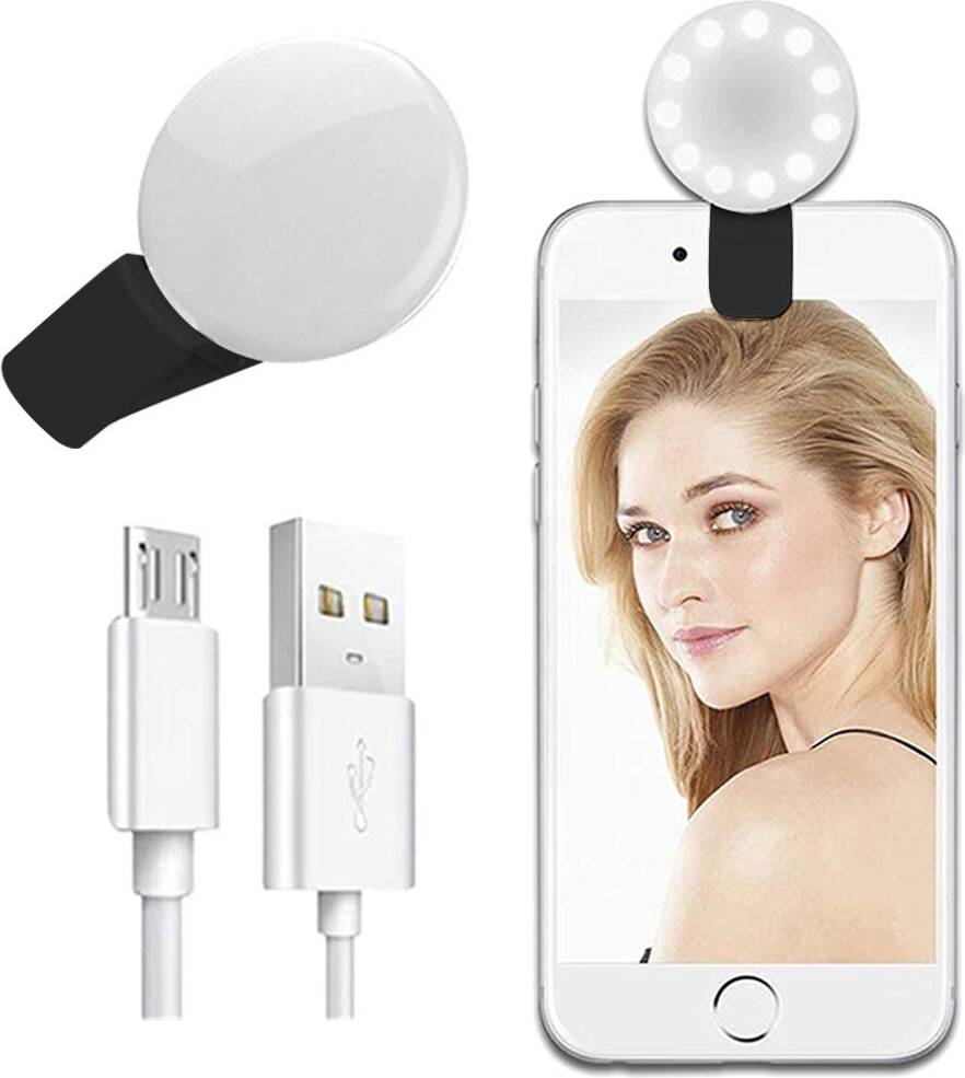 Compact Rechargeable Selfie Fill Light